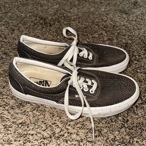 Vans Dotted Sneakers shoelace messed up see pics for shoe condition